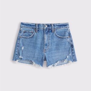 Abercrombie & Fitch - High Rise Mom Jean Shorts